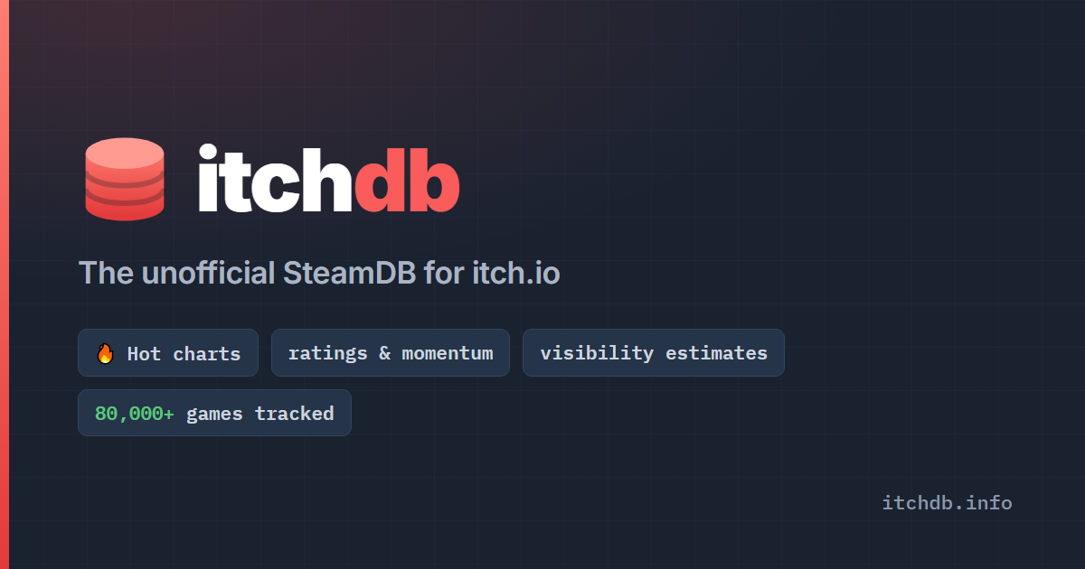Browse itch.io games — itchdb